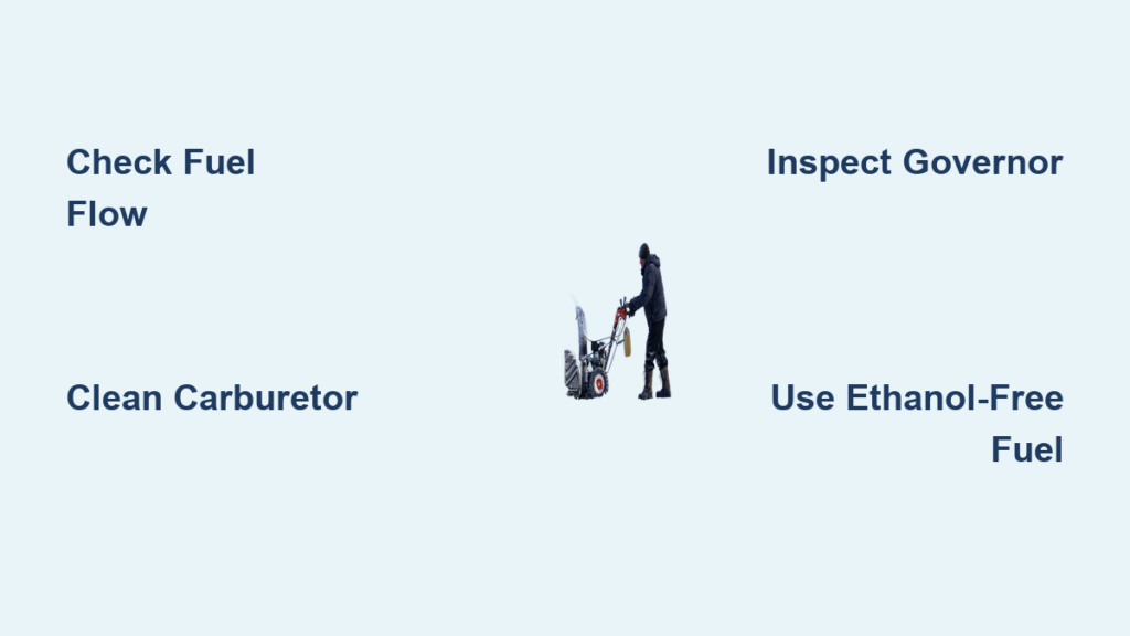 Fix Snow Blower Backfiring: Quick Steps